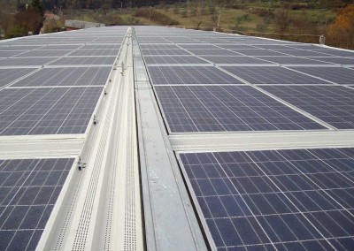Photovoltaic system for PRESS PLASTIC
